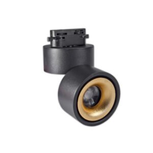 POLO DORADA REDONDA NEGRA